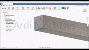 Autodesk Fusion 360 Tutorial - Static Stress Simulation with Local Mesh Control