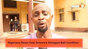 VoxPop: Nigerians React Over Sowore's Stringent Bail Conditions