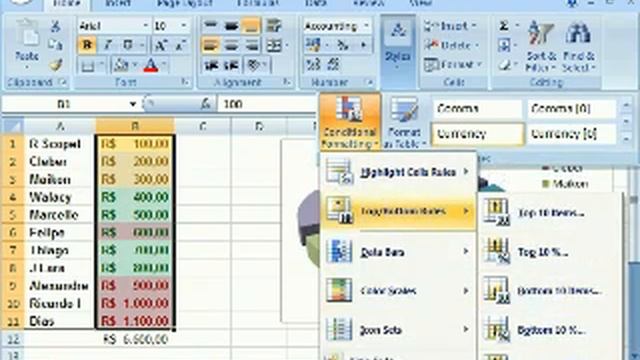 Excel 2007 - parte 4 de 4 смотреть онлайн