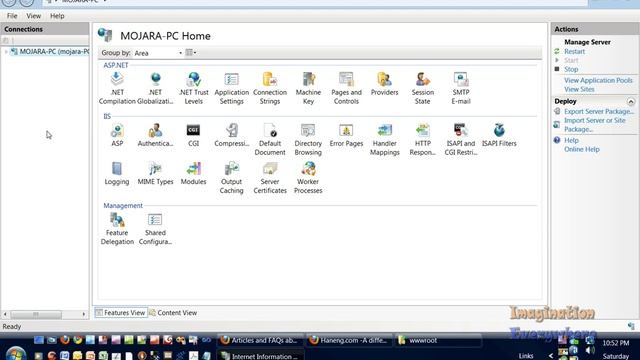 ASP Video Tutorial 1 Configuring IIS7 to Run Classic ASP смотреть онлайн