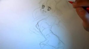 Как нарисовать аниме Микуру