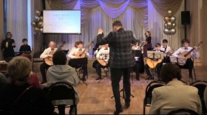 Косил Ясь конюшину... (оркестр гитаристов «Радуга»)