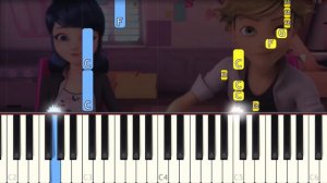 Miraculous - The boy That I Secretly Love - EASY Piano tutorial