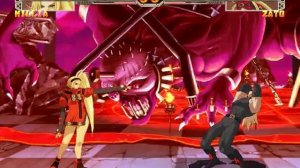 Guilty Gear X gameplay (PC Game, 2000)