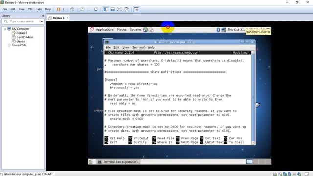 Konfigurasi Samba Server pada Debian 6 смотреть онлайн