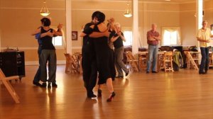 #MILONGUERO Steps Sequence Milonguenado Georgina Vargas Oscar Mandagaran Tango De Buenos Aires