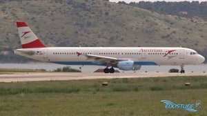 Austrian Airlines - Airbus A321-211 OE-LBD - Takeoff from Split Airport LDSP/SPU