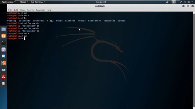 How to use cd command in linux ?