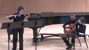 The Linden Duo performs Sueños de Flamenco by Stacy Garrop (world premiere of flute/guitar version)