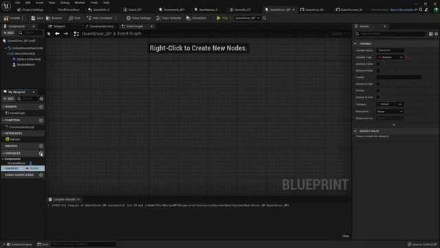 Unreal Engine RPG Series #49 - Quest Giver and Widgets смотреть онлайн