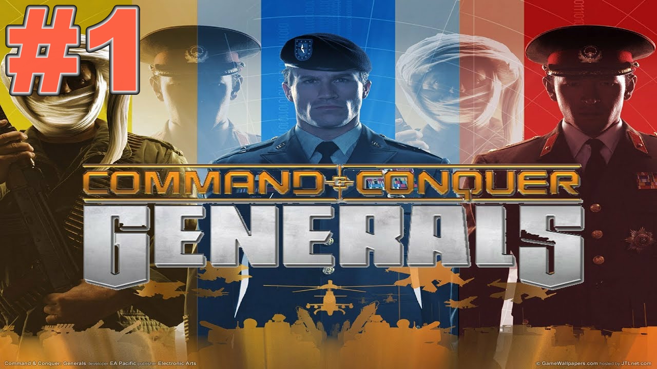 ▶Command and Conquer: Generals - Zero Hour. Поединок: Генерал Тао против Генерал Тоунс. #1