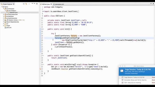 Elastic Search JEST Client Using JAVA (Rest Based) | Practical Demo | Coding Session смотреть онлайн
