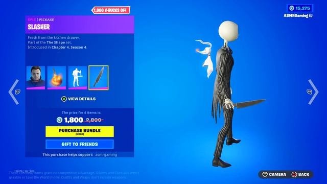 ASMR Fortnite NEW Michael Myers Skin! Daily Item Shop ?? Relaxing Whispering ??
