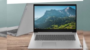 Ноутбук Lenovo IdeaPad 3 17ADA05 17,3" HD+ TN/ ATHLON GOLD 3150U/ 4Gb/ 256Gb SSD/ UMA/ DOS/ Platinu