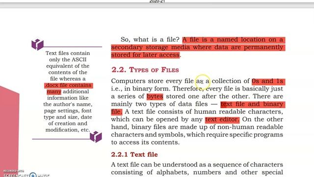 #Computer Science#Python# File Handling# Introduction to FILES#TEXT FILES{.txt} Human Readable File
