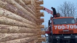 Сруб в диком стиле из Мордовии пгт. Зубова Поляна 89276410437