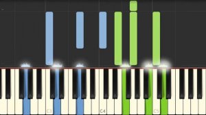 The Star-Spangled Banner - National Anthem USA [Piano Tutorial] (Synthesia)