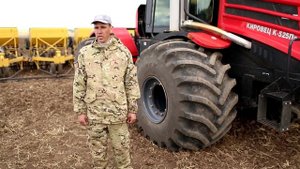 Видеоотзыв о широкопрофильных шинах "Primex". КФХ "Подсевалов", Саратовская область.