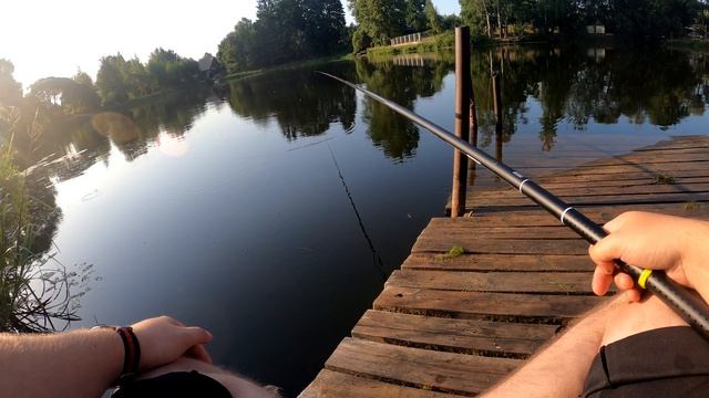 Рыбалка в Спб. Чёртово озеро .Разведка с маховой удочкой . смотреть онлайн