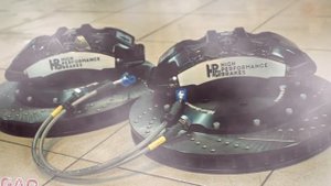 Тюнинг тормозной системы Lexus RX II. Установка многопоршневой системы