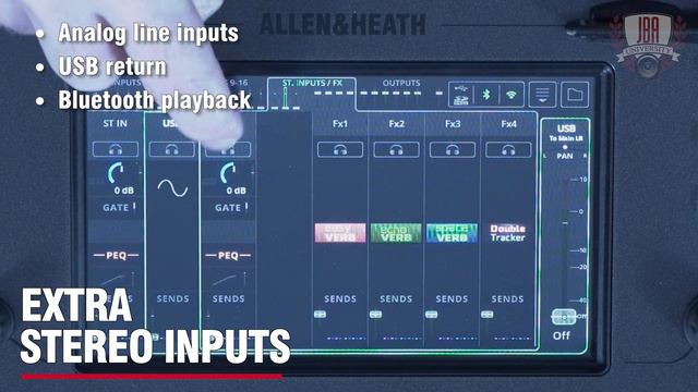 Allen & Heath CQ Digital Mixer Series Overview смотреть онлайн