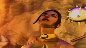 Mortal Kombat Gold - Tanya Ending & Bio - Sega Dreamcast Mortal Kombat 4 [AI Upscaled to 1080p]