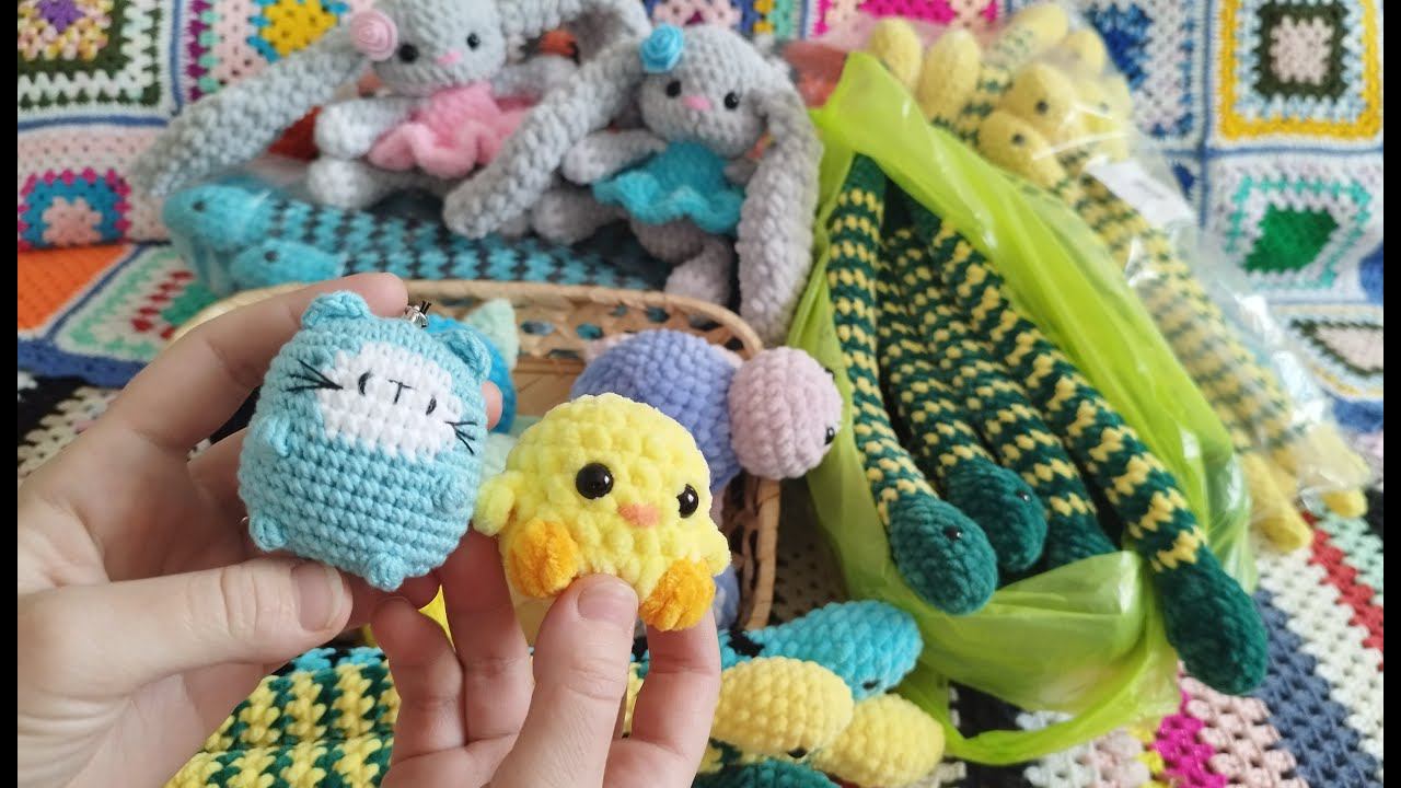 Готовые вязаные игрушки за январь смотреть онлайн