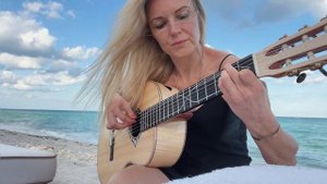 Очень красивая МЕЛОДИЯ на гитаре ПЕРЕБОРОМ Музыка для души Надия Косинская