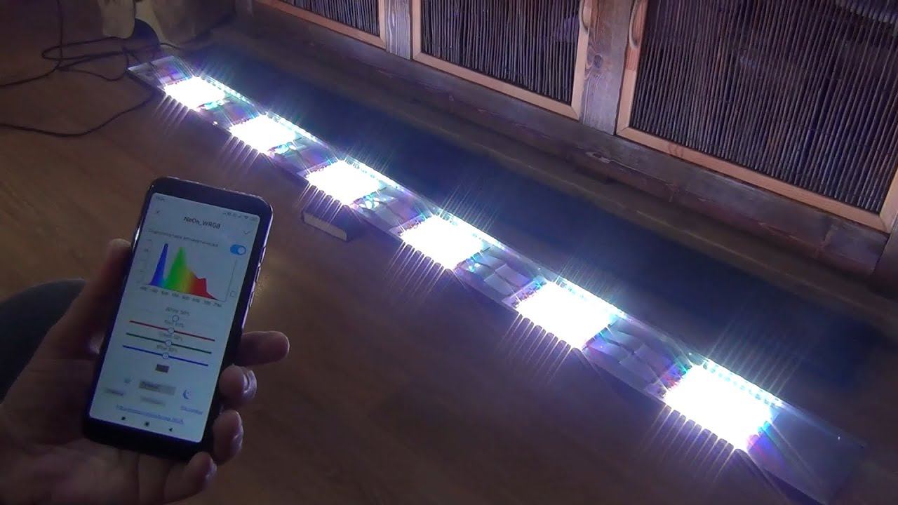ч.3 WRGB светильник для аквариума своими руками смотреть онлайн