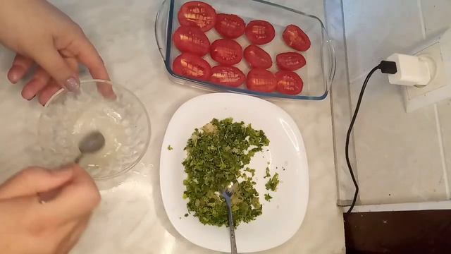 "ПОМИДОРЫ ПЯТИМИНУТКА" Вкуснейшие помидоры с ароматным чесночком! Закуска для всех!