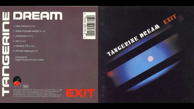 Tangerine Dream – Exit 1981