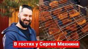 Маринуем с Сергеем Мехниным мясо в медово-соевом соусе и закусываем острыми шампиньонами