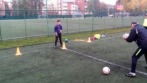 Тренировка юных вратарей. Текстильщик-08.