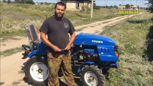 Отгрузка минитрактора "Русич Т-12"