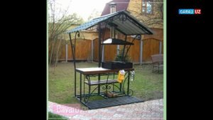 Как сделать красивый мангал из газ балона, как сделать красивый мангал,