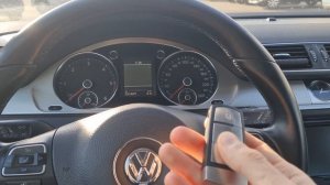Чип Ключ Фольксваген Пассат Б7 сделать дубликат автоключа зажигания c системой keyless go.