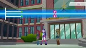 my little Pony девочки из Эквестрии выступление танцуют Твайлайт Спаркл с Пинки пай и Эпплджек