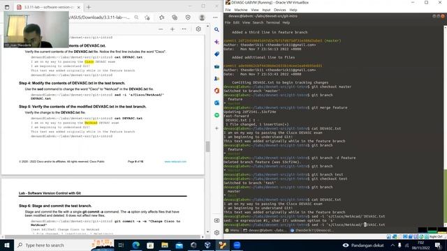 3.3.11 Lab-Software Version Control with Git смотреть онлайн