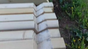 Большая беседка своими руками! Стропильная система, укосы! ч 2