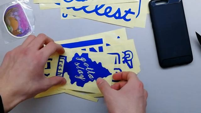 Распаковка комплекта JDM стикеров смотреть онлайн