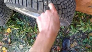 Как теряют шипы шины Continental Ice Contact 3