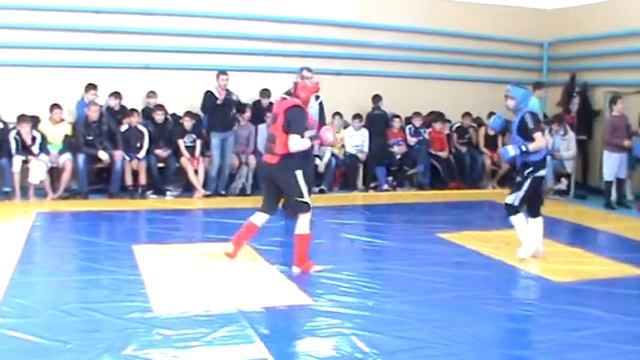 Адыгея. Первенство по ушу саньшоу 2014 часть 1