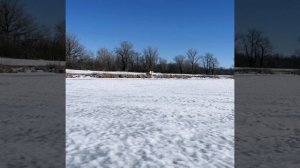 Зимняя рыбалка и покатушки в Светлоярской пойме.