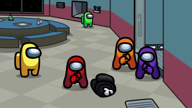 Among Us distraction dance animation Упооротый мультик для детей смотреть онлайн