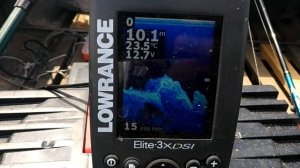 Эхолот Lowrance Elite 3x DSI рисует камни. YM fishing