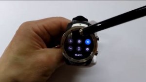 Меню быстрого доступа в смарт-часах Mobvoi TicWatch