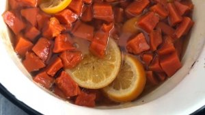 Цукаты из тыквы в духовке