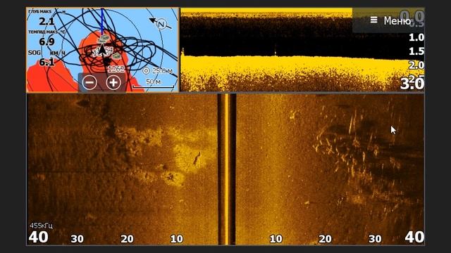 Как выглядит рыба в эхолоте? Часть 4. Судак, сазан, сом. смотреть онлайн