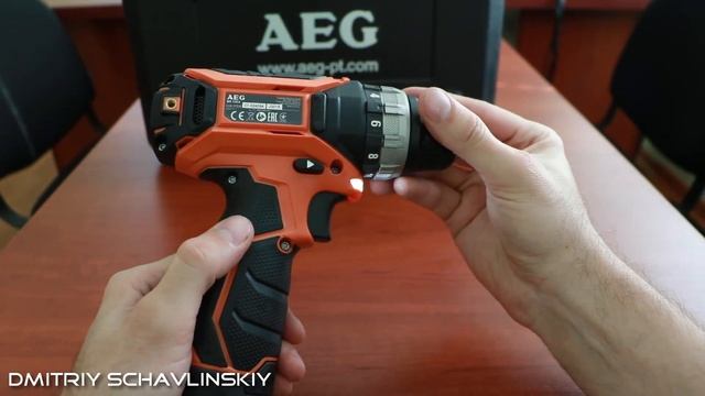 Ак. Шуруповерт AEG BS12C2 LI-202C/ОБЗОР/ТЕСТ РЕГУЛИРОВКИ УСИЛИЯ смотреть онлайн