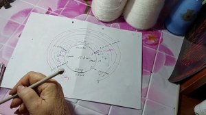 Паутинка-снежинка регланом сверху с ростком